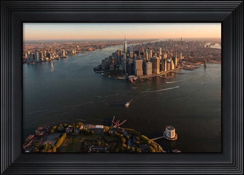 Framed Big Apple Print