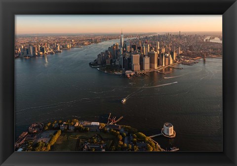 Framed Big Apple Print