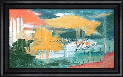 Framed Unveiling the Sky Print