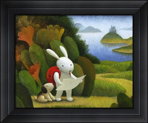 Framed Adventurers Print