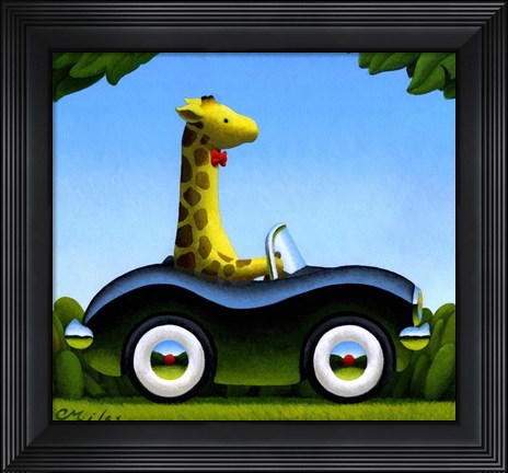 Framed Commuting Print