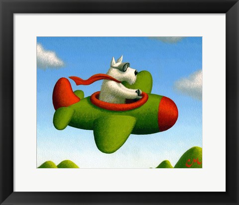 Framed Frequent Flier No. 1 Print