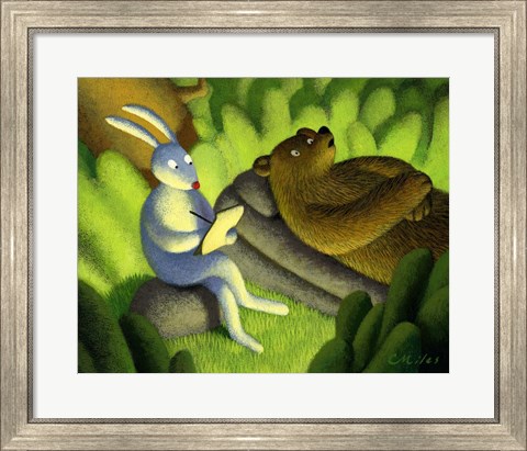 Framed It&#39;s a Jungle Out There Print
