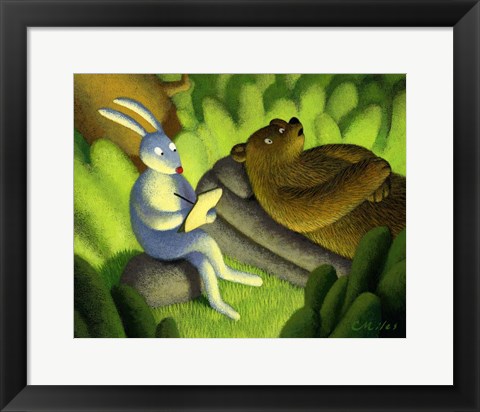 Framed It&#39;s a Jungle Out There Print