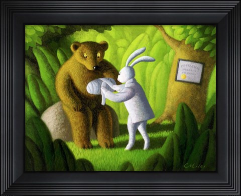 Framed Healer Print