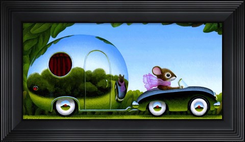 Framed Touring Print