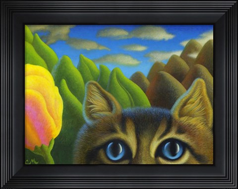 Framed Watching Print