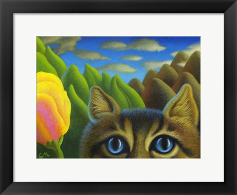 Framed Watching Print