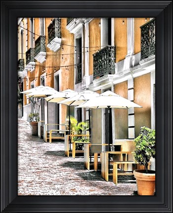 Framed Old San Juan Siesta Print