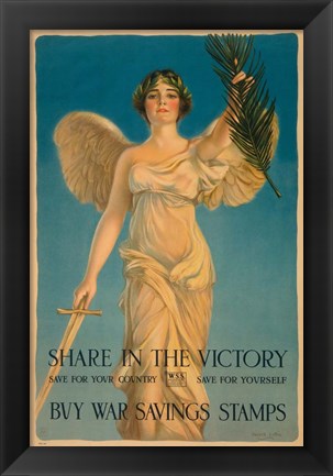 Framed Share in the Victory Print