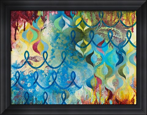 Framed Bubbling Up Print