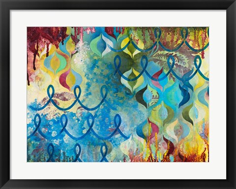 Framed Bubbling Up Print