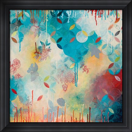 Framed Tranquil Eden 4 Print