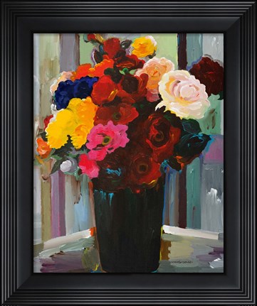 Framed Bold Bouquet Print