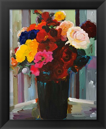 Framed Bold Bouquet Print