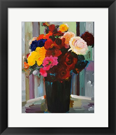 Framed Bold Bouquet Print