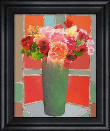 Framed Summertime Gathering Print