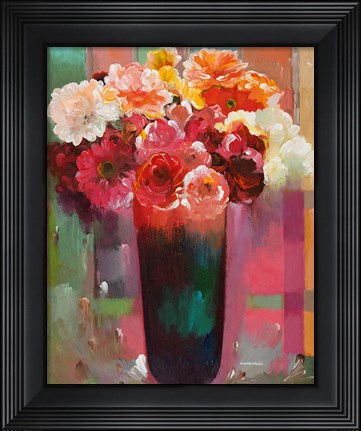 Framed Sunshine Bouquet Print