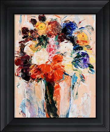 Framed Touch of Orange Print
