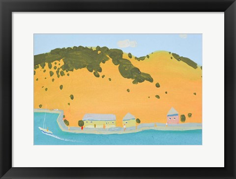 Framed Balaclava Hills Print