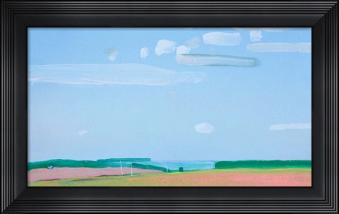 Framed Cloudy Sky Print