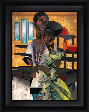 Framed Do You Love What You Feel? Print