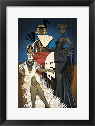 Framed Harlem Nights Print