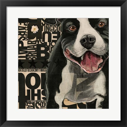 Framed Pit Pat Print