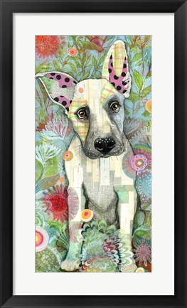 Framed Zo Zo Girl Print