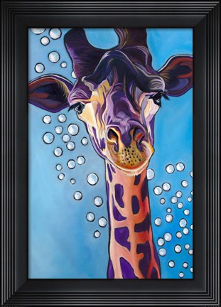 Framed Big Heart Print