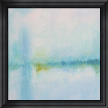 Framed Misted Shores Print