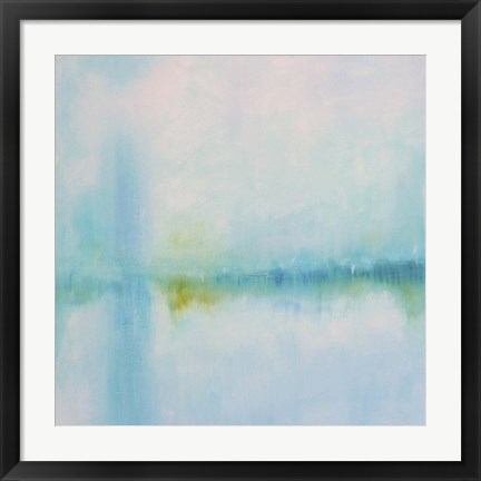 Framed Misted Shores Print