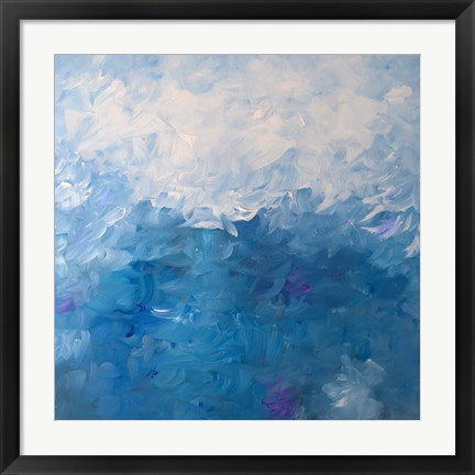 Framed Water Lily Print
