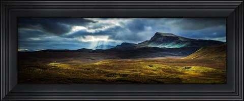 Framed Quiraing Lightpools Print