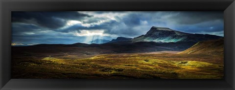 Framed Quiraing Lightpools Print