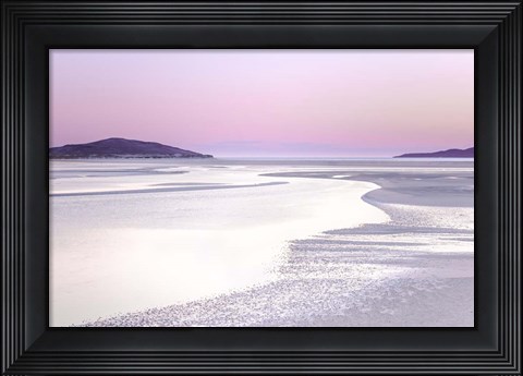 Framed Silver Silence Print
