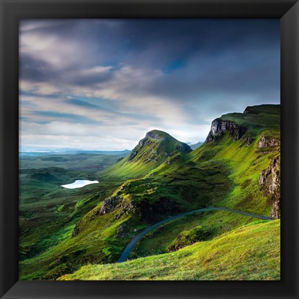 Framed Summer on the Quiraing Print