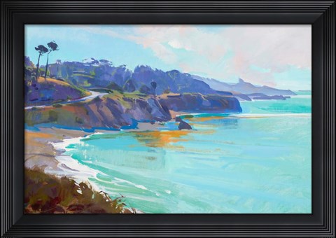 Framed Mendocino Overlook Print