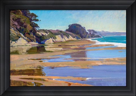 Framed October High Tide Print