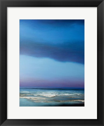 Framed Blue Symphony Print