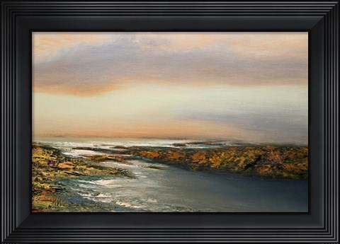 Framed Sunset Waters Print