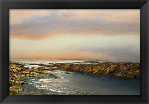 Framed Sunset Waters Print