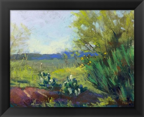 Framed Above San Angelo Print