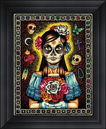 Framed Muerta Print