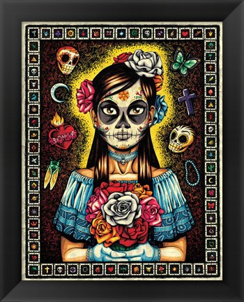 Framed Muerta Print