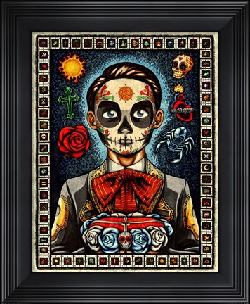 Framed Muerto Print