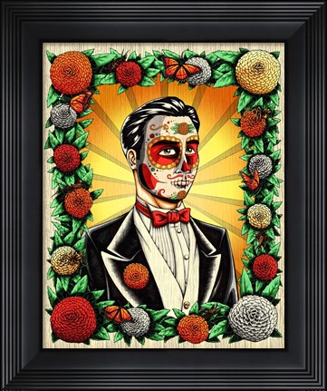 Framed Muerto Groom Print