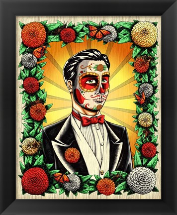 Framed Muerto Groom Print