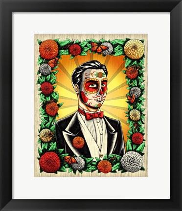 Framed Muerto Groom Print