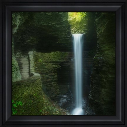 Framed Cavern Cascade Print